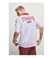 Defacto Türkiye Baskılı Beyaz Erkek Polo Yaka T-shirt I1703AX/WT34