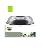 NUNBELL ÇELİK MAMA KABI OVAL 26 CM