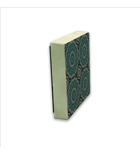 Mandala Baskılı Doğaltaş  Magnet(KD-092Buzdolabı Süsü