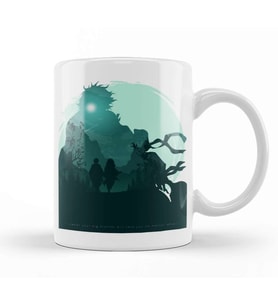 Kimetsu No Yaiba Demon Slayer Minimalist Kupa Bardak Porselen