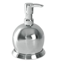 Metal Sıvı Sabunluk Krom Küre 400 Ml