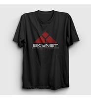 Presmono Unisex Siyah Skynet Film The Terminator T-Shirt 254943tt