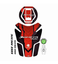 Bajaj Dominar 400 2017-2024 Uyumlu Tank Pad Kırmızı
