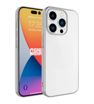 Apple iPhone 15 Pro Kılıf Sert PC Renkli Çerçeveli Zore Riksos Kapak
