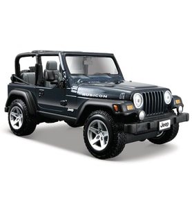 Maisto 1/27 Jeep Wrangler Rubicon Lacivert