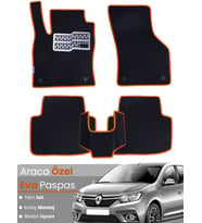 Renault Symbol 3 (2013-2020) Uyumlu EVA Paspas Tam Set–Araca Özel,Su Geçirmez,Hızlı ve Kolay Montaj