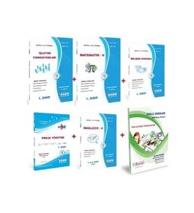 Egem Yayınları Açık Öğretim Yönetim Bilişim Sistemleri 1 Sınıf 2 Dönem (bahar) Konu Anlatımlı Soru Bankası Set (Çok Renkli)