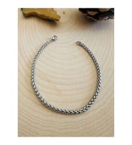 ERKEK ÇELİK BURGU ZİNCİR BİLEKLİK GÜMÜŞ RENK 21 CM-3 MM ACR0346