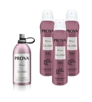 Prova La Vista Edp Kadın Parfüm 120 Ml Ve Deodorant 150 Ml 3 Adet