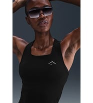 Nike Dri Fit Adv Trail Womens Tank Kadın Koşu Antreman Atleti Siyah