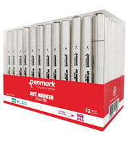Penmark Art Marker Dual Nib Fırça Uç + Kesik Uç 72 Renk Set (Yerli Üretim) (Karışık)