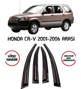 Balp Honda Crv Cam Rüzgarlığı 4lü 2001-2006 Arası