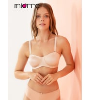 Sue Form Straplez Balenli Minimizer Toparlayıcı Sütyen (Ten)