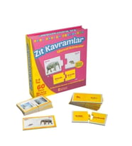Mey İthalat® 1390 EĞLENCELİ BUL ZIT KAVRAMLAR