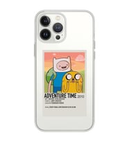 Iphone 12 Pro Uyumlu Adventure Time Tasarımlı Şeffaf Telefon Kılıfı