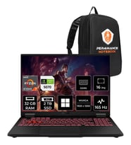 Asus Tuf Gaming A16 Amd Ryzen 7 8745HX Rtx 5070 8gb 115W 32GB Ram 2tb SSD 16" Wuxga (1920X1200) IPS 165Hz WIN11 Pro FA608PPRV15P442 Gaming Laptop + Per4 Çanta