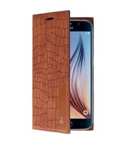 Galaxy S6 ile Uyumlu Kılıf Rock Serisi Kapaklı Taba
