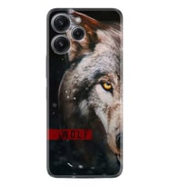 Xiaomi Redmi 12 128 GB 4 GB Ram Kılıf Silikon Desen Özel Seri Wolf Eyes 1758