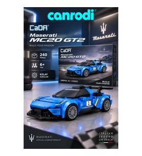 C55031W CADA MASERATİ MC20 GT2 240 PARÇA BLOCK OYUNCAK