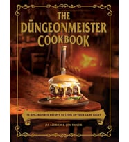 The Dungeonmeister Cookbook: 75 Rpg-Inspired Recipes To Level Up Your Game Night (Krem)