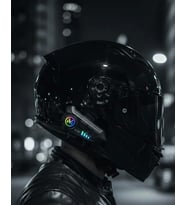 Bluetooth 5.3 Kask İçi Intercom Kulaklık 1000 m Mesafe 1000 mAh