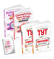 YKS TYT Matematiğin Kara Kutusu 1. ve 2.Cilt ve Geometri -AYT Matematik 4lü Çıkm