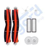 DREAME W10-W10 PRO UYUMLU 2 Ana Fırça 2 Yan Fırça 2 Filtre 2 Mop