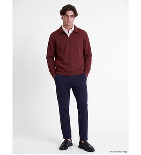 LCW Vision Lacivert Regular Fit Armürlü Erkek Pantolon
