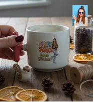 Kişiye Özel Karikatürlü Cute But Aires Koç Burcu T Kupa Doğum Günü Hediyesi