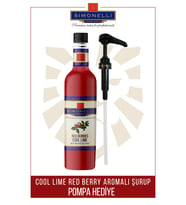 Simonelli Cool Lıme Red Berry  70 CL  + Pompa Hediyeli