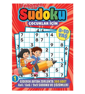 Maxi Çocuk - Fenomen Sudoku Çocuklar İçin