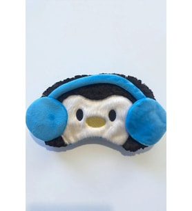 Caş Dekorasyon Karışık Renk Penguen Peluş Uyku Bandı (Çok Renkli)
