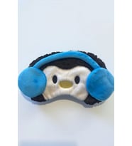 Caş Dekorasyon Karışık Renk Penguen Peluş Uyku Bandı (Çok Renkli)