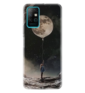 Infınıx Note 8 Kılıf Desenli Silikon Kılıf Pizza Tower Jackson 1368