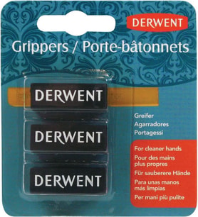 Derwent Grippers (Blok Tutucu) 3 Adet Blister 