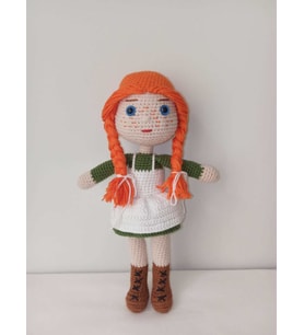 Anne Bebek Amigurumi Organik Oyuncak