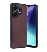 Xiaomi Redmi 13 4g Kılıf Aras Deri Kapak - Bordo