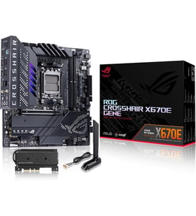 Asus Rog Crosshair X670E Gene AMD AM5 DDR5 Micro ATX Anakart Teşhir
