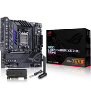 Asus Rog Crosshair X670E Gene AMD AM5 DDR5 Micro ATX Anakart Teşhir