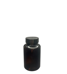 150ml siyah tablet şişesi siyah kapak, 24 adet, tablet şişesi, ecza şişesi, kozmetik şişe
