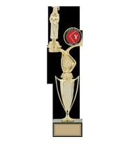 ODAK KUPA - Figürlü Kupalar - Mezuniyet Kadın Figürlü Kupalar FG-043 B - 43 cm