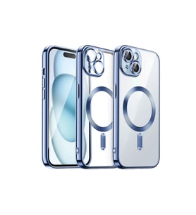 Apple İphone 15 Kılıf Kross Magneticsafe Kapak - Sierra Blue
