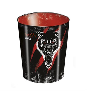 Busquets Bestial Wolf Metal Çöp Kovası 2608005370
