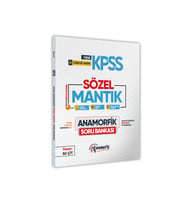 2024 Kpss Anamorfik Sözel Mantık Soru Bankası Yeni Müfredat Dijital Çözümlü