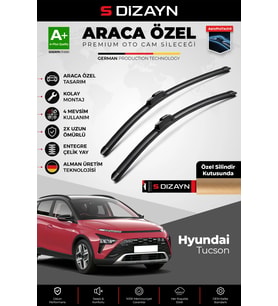 Hyundai Tucson Ön Cam Silecek Seti 2020 Üzeri Premium Araca Özel 65-40 Cm A+ Kalite