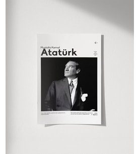 Çerçevesiz Poster Bağımsızlığa Adanmış Bir Ömür