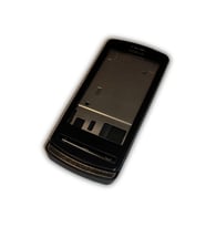 Nokia N700 Kasa Kapak Tuş Takımı N700 Uyumlu Siyah Renk Orta Kasa Ön Kapak Arka Kapak Tuş Takımı