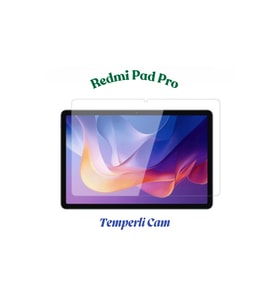 Fuchsia Redmi Pad Pro ile Uyumlu 12.1 inç Temperli Cam Tablet Ekran Koruyucu