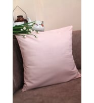 Vanilya Çiçeği Premium %100 Pamuklu Fermuarsız Kırlent Kılıfı 43x43cm