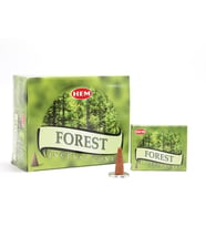 Forest Aromalı Konik Tütsü (Çok Renkli)